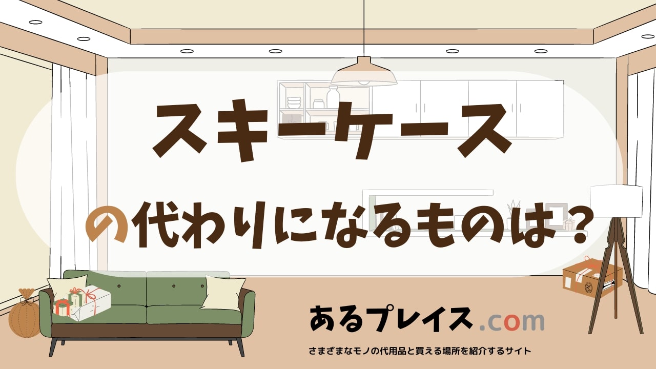 スキーケースの代用品、代わりになるものおすすめまとめ！