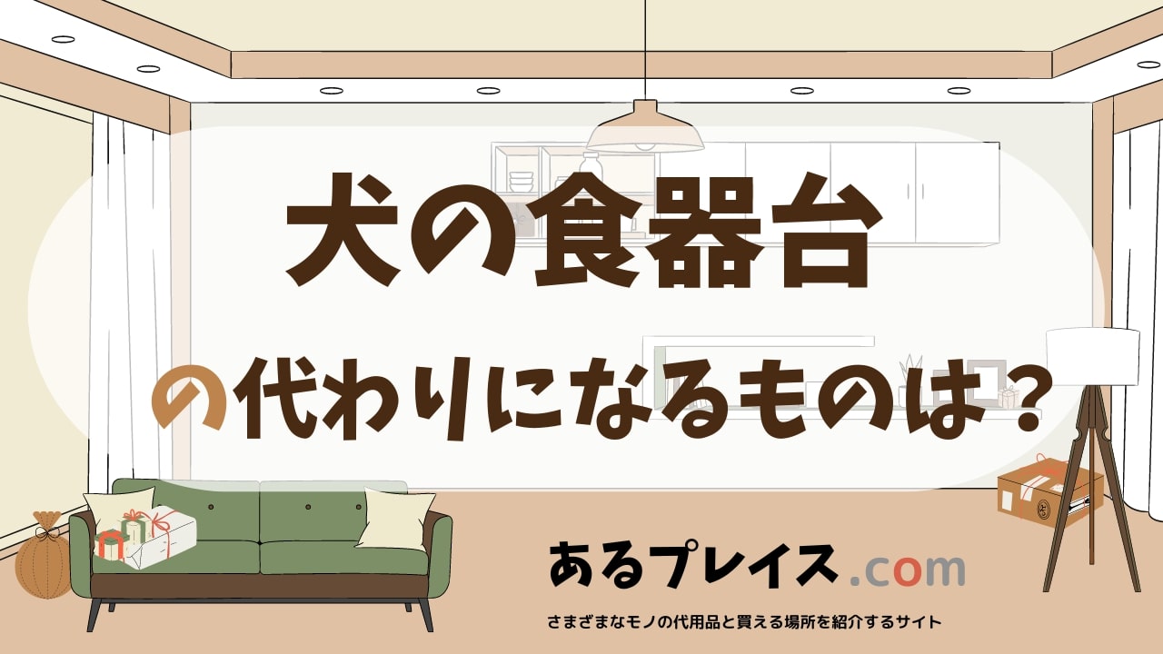 犬の食器台の代用品、代わりになるものおすすめまとめ！