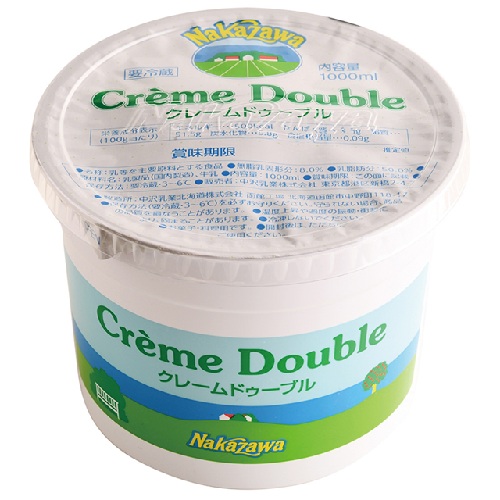 「クレームドゥーブル」の特徴は?代用品はある?