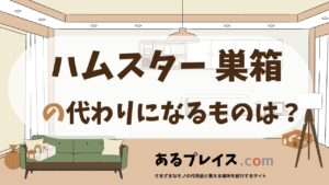 ハムスター 巣箱の代用品、代わりになるものおすすめまとめ！